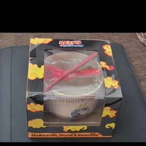 Naruto Ramen Bowl Set with Spoon and Chopsticks Bundle Deal 2 Of Them
